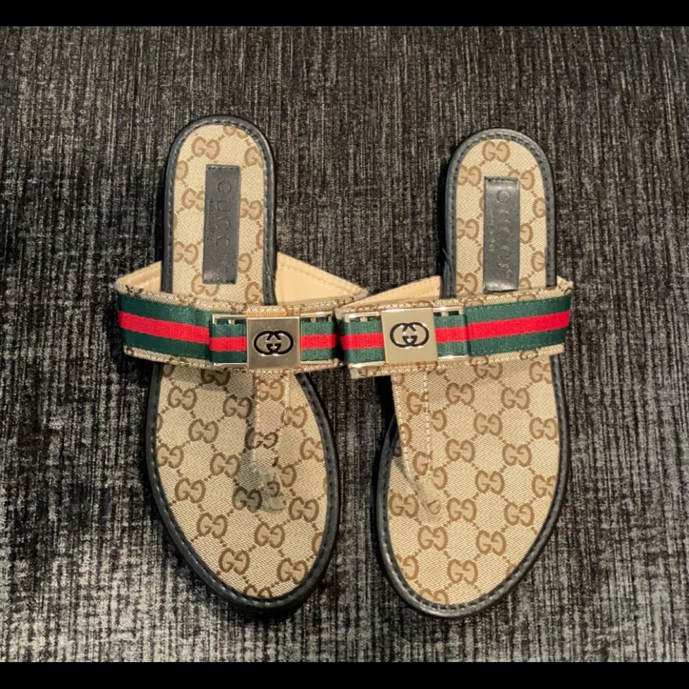 Fashion printed G sandals size 39